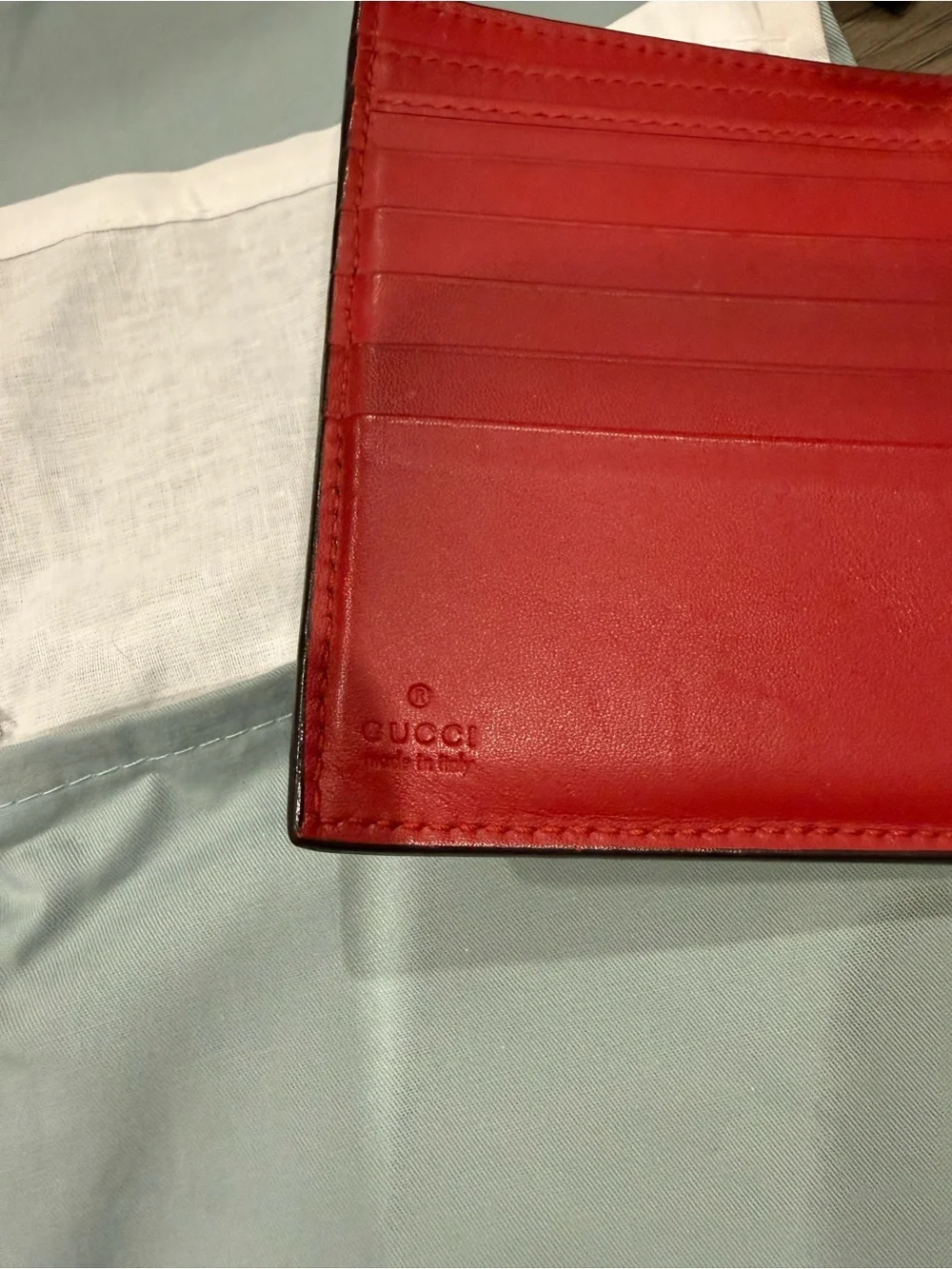 Authentic Gucci Floral GG Compact Wallet